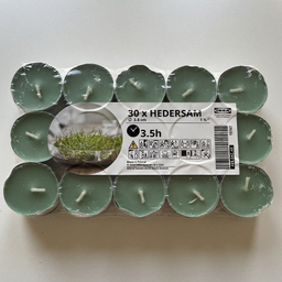 شمع وارمر ایکیا مدل HEDERSAM بسته 30 عددی