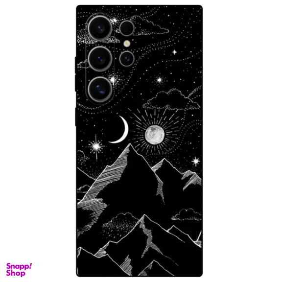 قاب گوشی موبایل مگافون طرح کوه مدل 8078 مناسب سامسونگ Galaxy S24 Ultra