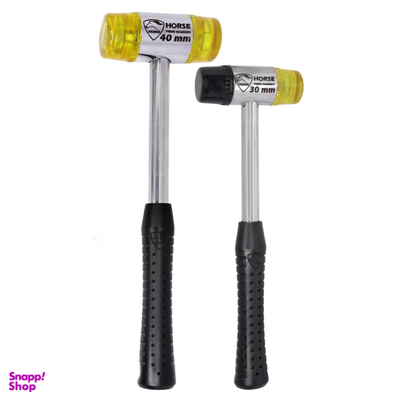 چکش فیبر هورس مدل MMA-2HR-4030 وزن 450 گرم مجموعه 2 عددی