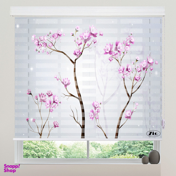 پرده زبرا زیو مدل 3D-1195 سایز 200x150 سانتی متر