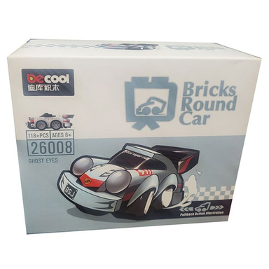ساختنی دکول مدل Bricks Round Car کد 26008