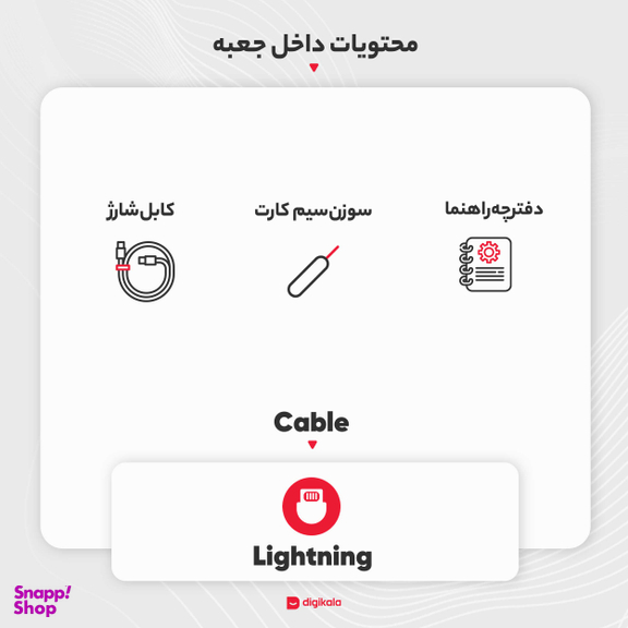 گوشی موبایل اپل مدل iPhone 13 CH دو سیم‌ کارت ظرفیت 256 گیگابایت و رم 4 گیگابایت - نات اکتیو