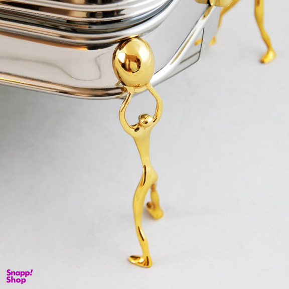 سوفله خوری سالینو مدل استیل برنجی کد 3000-SG