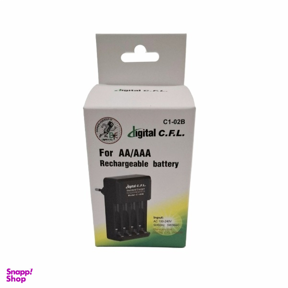 شارژر باتری دیجیتال سی اف ال مدل C1–02B