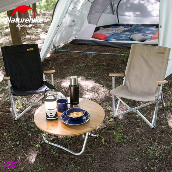 صندلی کمپینگ تاشو نیچرهایک مدل Folding Storage Chair کد NH19JJ004