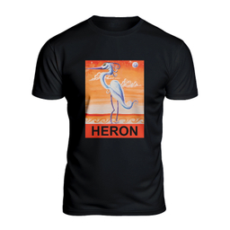تیشرت مردانه طرح HERON