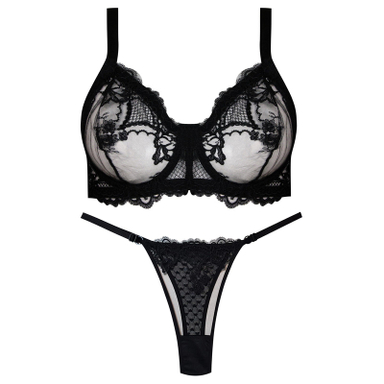 ست شورت و سوتین زنانه کارنا رز مدل فنردار کد 5168 رنگ مشکی