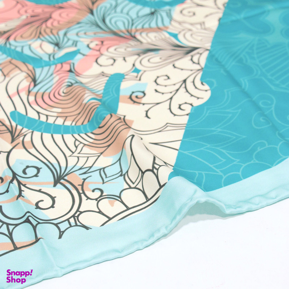 روسری زنانه آنالیا مدل ابریشم مزونی کد 9071