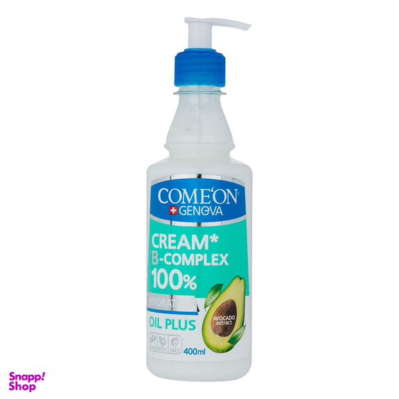 کرم مرطوب کننده کامان مدل +B Complex Oil حجم 400 میلی‌ لیتر