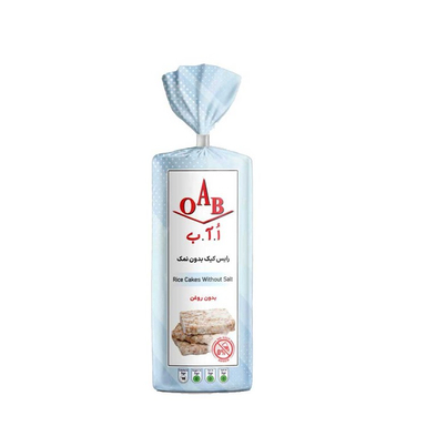 رایس کیک بدون نمک ا آ ب وزن 100 گرم