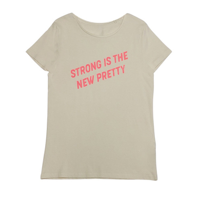 تیشرت آستین کوتاه دخترانه سی اند ای کد 6023 رنگ کرم