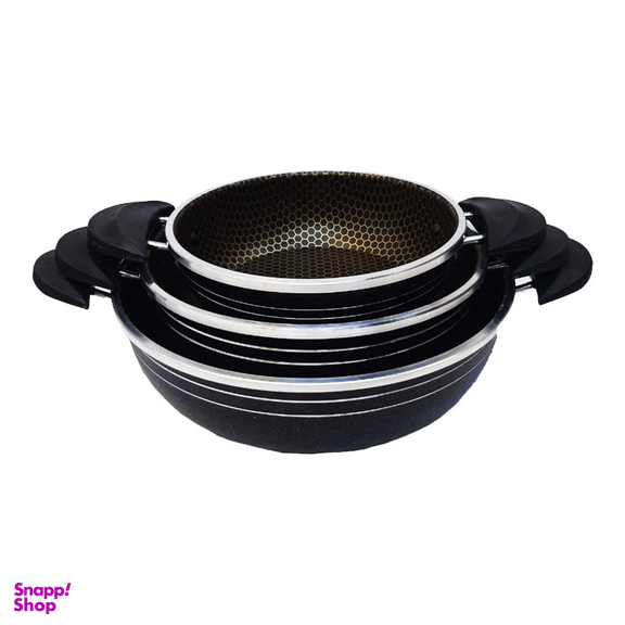 سرویس تابه 3 پارچه مدل زنبوری کد  G22