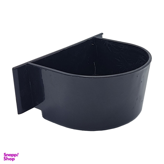 ظرف دان خوری پرنده مدل لیوانی نیم دایره بزرگ مناسب طوطی و پرندگان زینتی