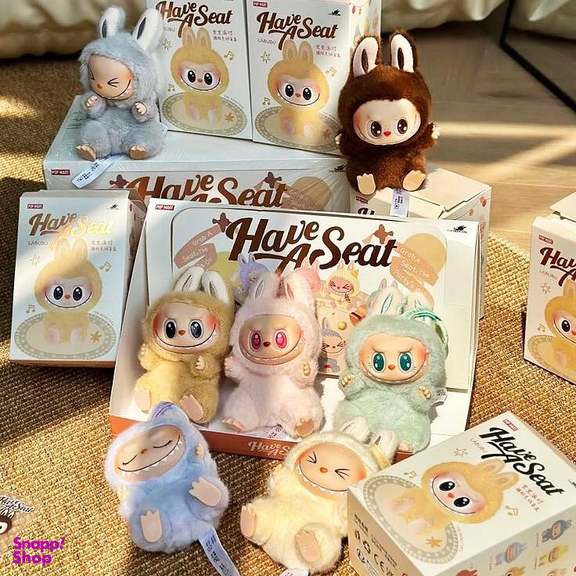 اسباب بازی شانسی طرح لبوبو مدل Have A Seat کد 07 به همراه آویز مجموعه 2 عددی