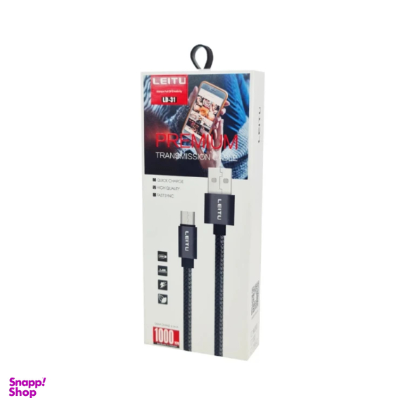 کابل تبدیل USB به MicroUSB لیتو مدل LD-31 طول 1 متر