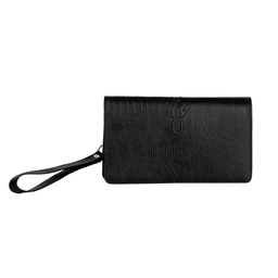 کیف پول چرم کروکو مدل sanvi