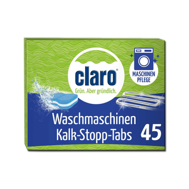 قرص جرم گیر ماشین لباسشویی کلارو مدل Kalk-Stopp بسته 45 عددی