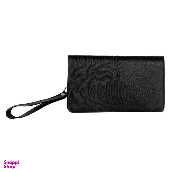 کیف پول چرم کروکو مدل سانوی