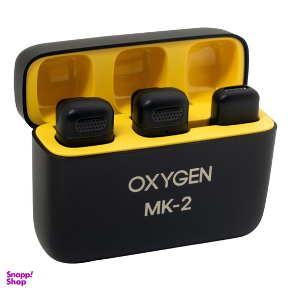 میکروفون یقه ای بی سیم دو کاربره اکسیژن مدل MK-2