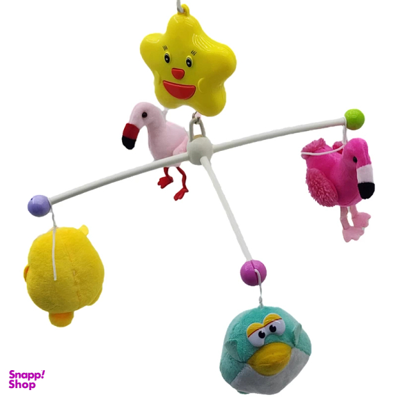 آویز تخت کودک مدل polishi Happy Shaking Bell