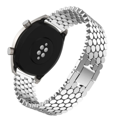 بند اپیکوی مدل Stain Less Bee 20mm مناسب برای ساعت هوشمند سامسونگ سری Galaxy Watch 4/5/6/ َActive1/2