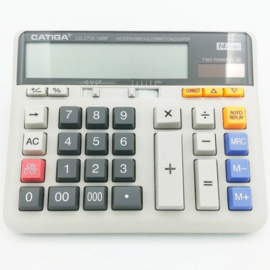 ماشین حساب کاتیگا مدل Catiga CD-2735-14RP