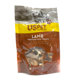 تشویقی سگ یو اس پت مدل دنده کباب طعم بره وزن 100 گرم