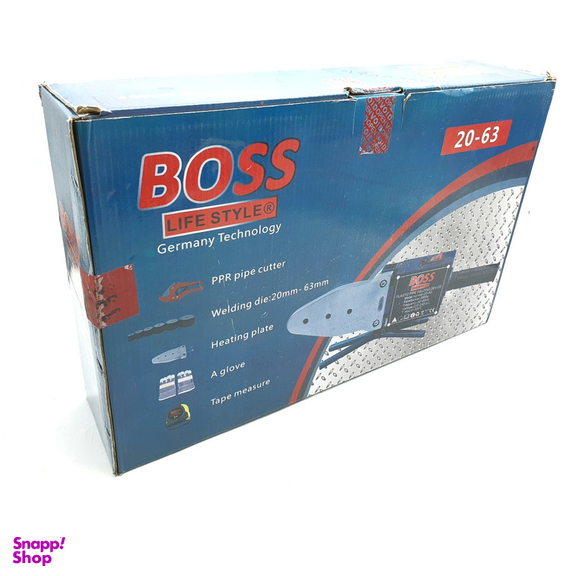 دستگاه جوش لوله پلیمری باس مدل 20_63 مجموعه 13 عددی