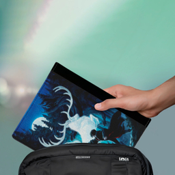 کلاسور ترمه طراحان ایده طرح هری پاتر و جادوی آبی کد cfp1585 سایز A4