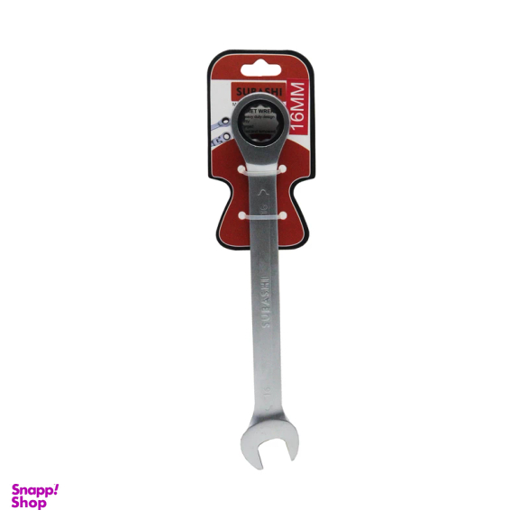 آچار یکسر تخت و یکسر رینگی سوباشی کد YP-SABET-016 سایز 16 میلی متر