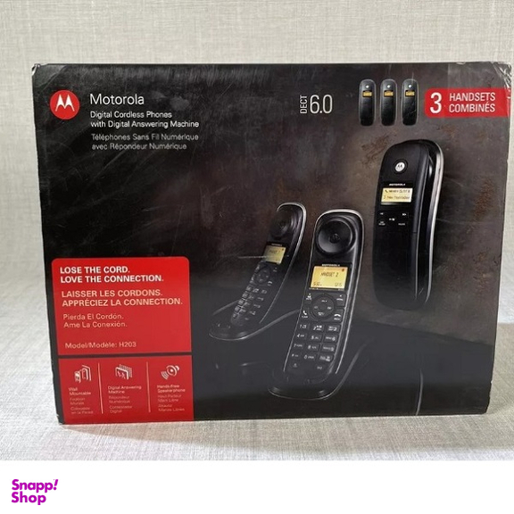 تلفن بی سیم مدل H103 بسته 3 عددی