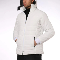 کاپشن مردانه مدل GD-s-17288097 رنگ سفید