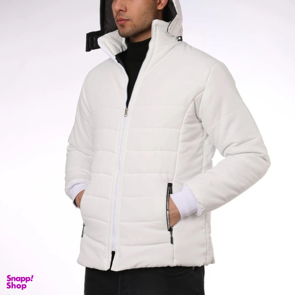 کاپشن مردانه مدل GD-s-17288097 رنگ سفید