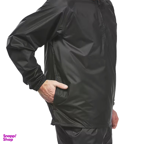 بادگير سفری Quechua مدل Decathlon Raincut 1/2 Zip Jacket