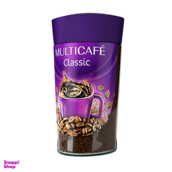قهوه فوری کلاسیک مولتی کافه وزن 50 گرم بسته بندی شیشه