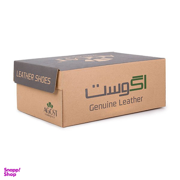 کفش راحتی زنانه چرم آگوست کد GRY 120074