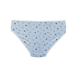 شورت زنانه میسپل طرح پاندا کد BLU-1059-02 رنگ آبی