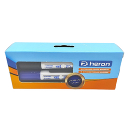 ماژیک وایت برد هرون مدل مگنتی بسته ۲ عددی
