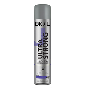 اسپری حالت دهنده مو بیول مدل Ultra Strong حجم 500 میلی لیتر