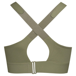 نیم تنه ورزشی زنانه مدل بند چسبی کد 5018 رنگ سبز پسته ای