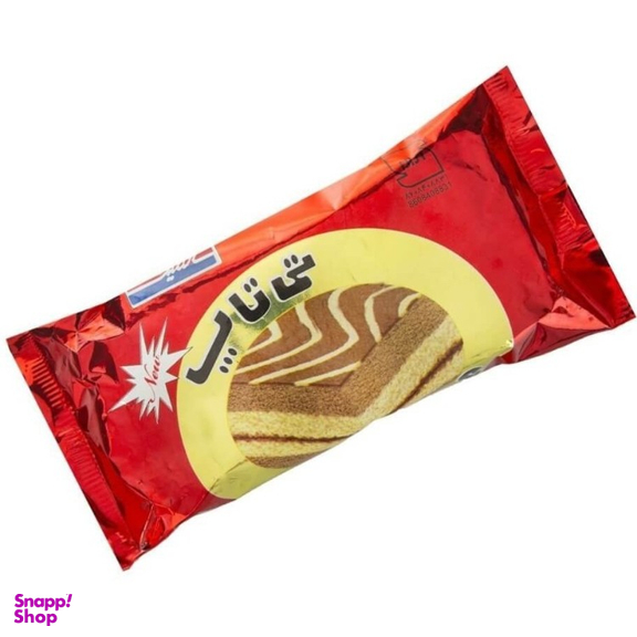 کیک تی تاپ سالمین وزن 60 گرم بسته 36 عددی