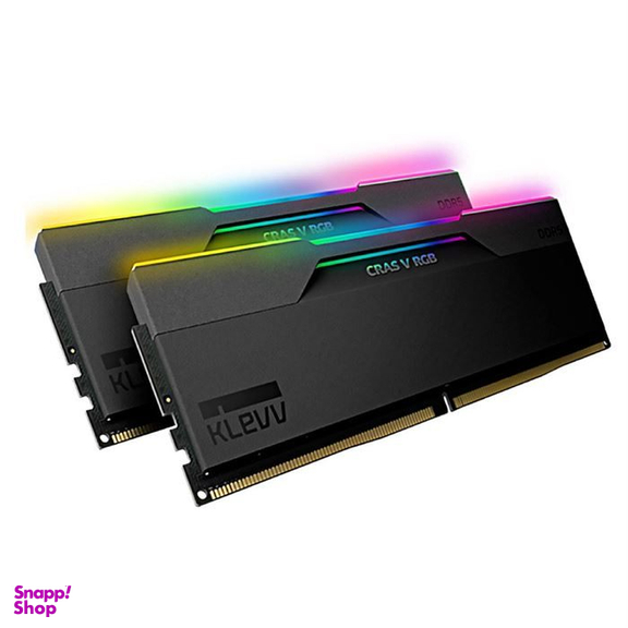 رم دسکتاپ کلو مدل CRAS V RGB DDR5 دو کاناله 6400 مگاهرتز CL32 ظرفیت 16 گیگابایت بسته 2 عددی