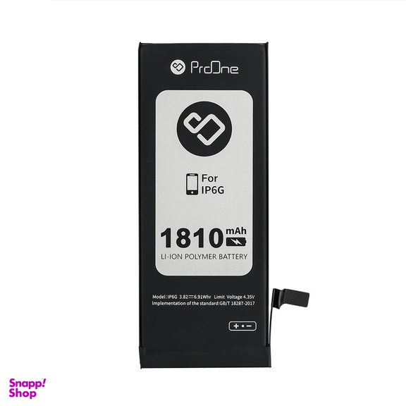 باتری موبایل پرووان مدل IP6G ظرفیت 1810 میلی آمپر ساعت مناسب برای گوشی موبایل اپل iPhone 6