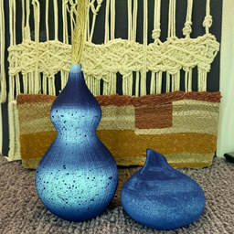 گلدان مدل کدو کد 0022 مجموعه 2 عددی