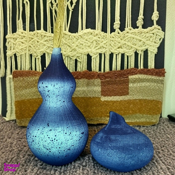 گلدان مدل کدو کد 0022 مجموعه 2 عددی