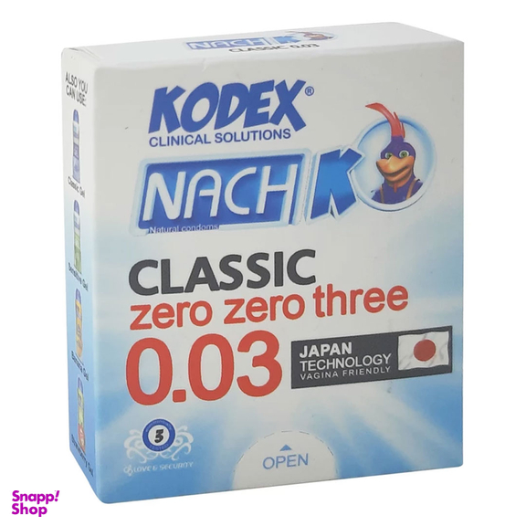 کاندوم ناچ کدکس مدل 0.03 بسته 3 عددی