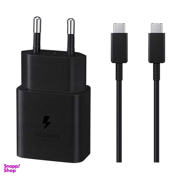 شارژر دیواری 15 وات سامسونگ مدل EP-T1510 به همراه کابل تبدیل USB-C