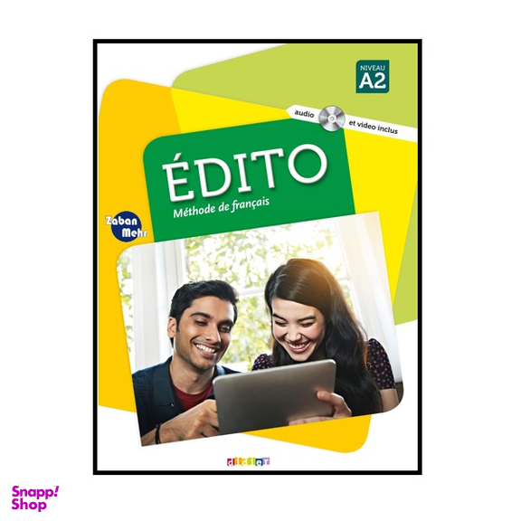 کتاب EDITO A2 اثر جمعی از نویسندگان انتشارات زبان مهر