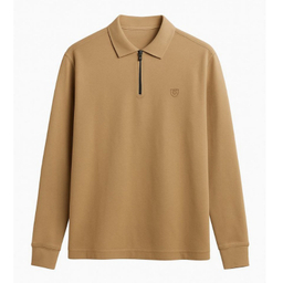 سویشرت مردانه کد 2107 رنگ نسکافه ای