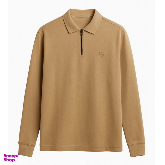 سویشرت مردانه کد 2107 رنگ نسکافه ای